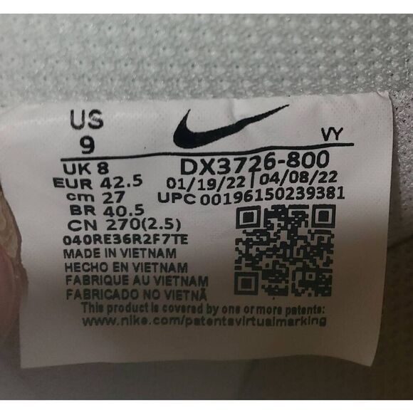 Men's Nike Air Force 1 Low Neapolitan Sneakers Shoes 2022 Size 9 - Picture 10 of 11